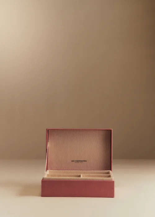Boîte bijoux matelassée - Blush — image 3