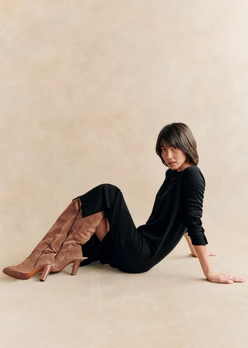 Cuissardes High Anaelle - Taupe — image 4