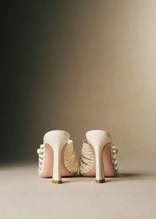 Sandales Lucie - CFM Souliers x Editions Sézane - Vernis Crème — image 5