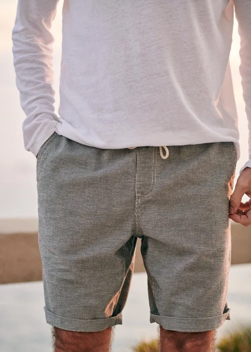 Short Olson - Marine / Ecru — image 4