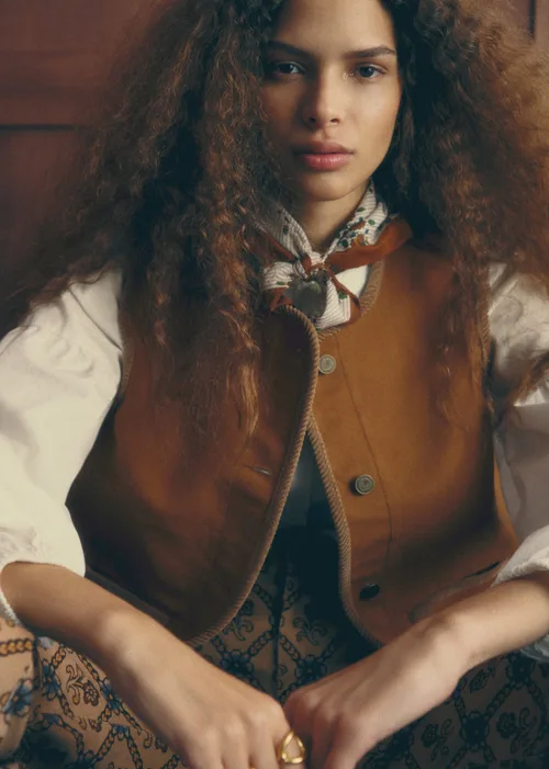 Veste Fred - Sézane x Antoinette Poisson - Caramel — image 2