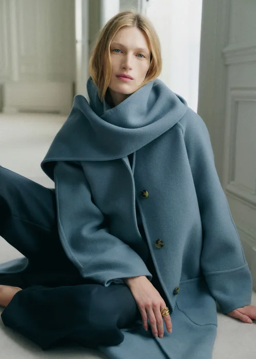 Manteau Kais - Bleu Gris — image 4