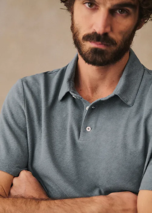 Polo Martin - Bleu Acier — image 5
