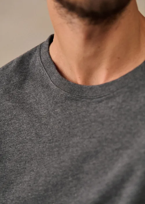 T-Shirt Kenneth - Anthracite chiné — image 4