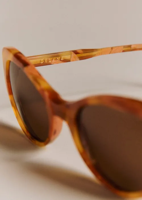 Lunettes de soleil Bianca - Écaille Caramel — image 3
