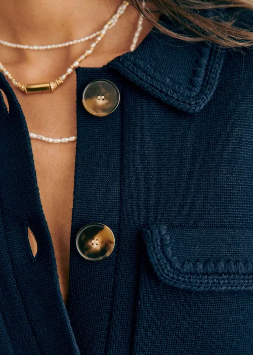 Gilet Betty - Crochet Marine — image 3
