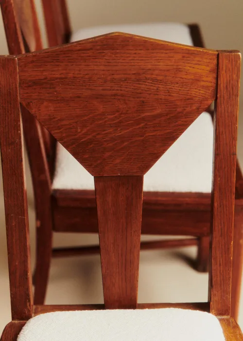Lot de 6 chaises vintage - Bois — image 2