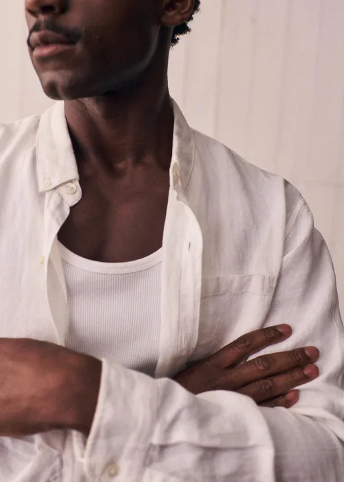 Chemise Charlie Lin - Blanc — image 5