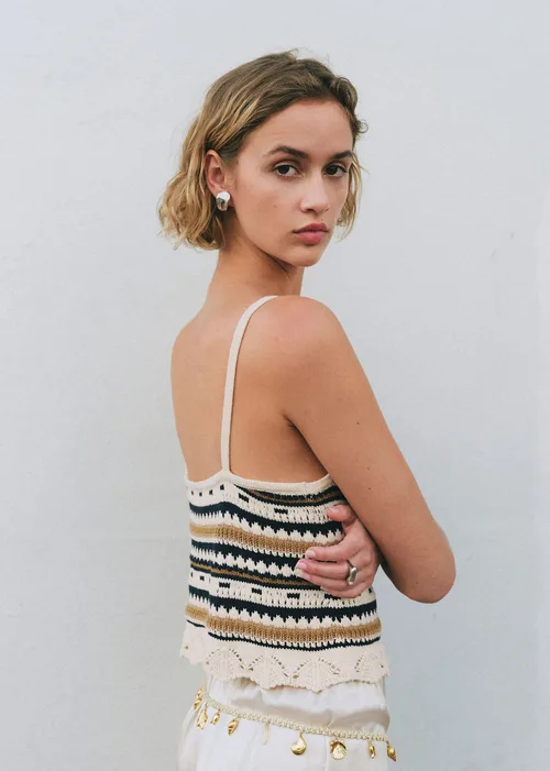Top Anders - Ecru Noir — image 3