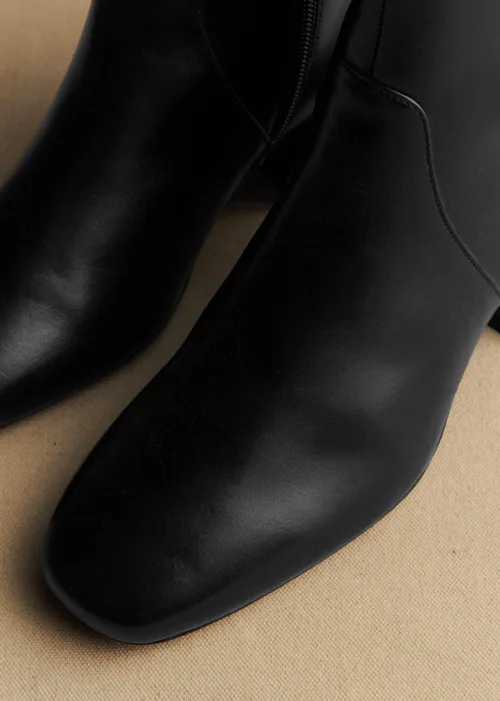 Bottines Low Paulette - Noir Glacé — image 4