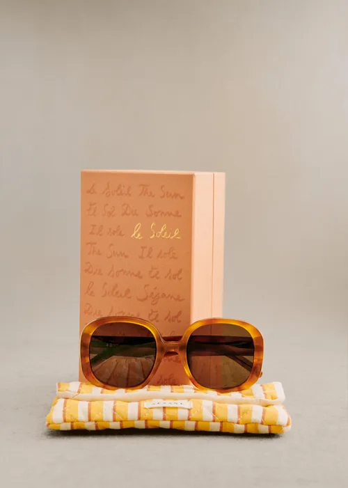 Lunettes de soleil Georgia - Marron écaille — image 3