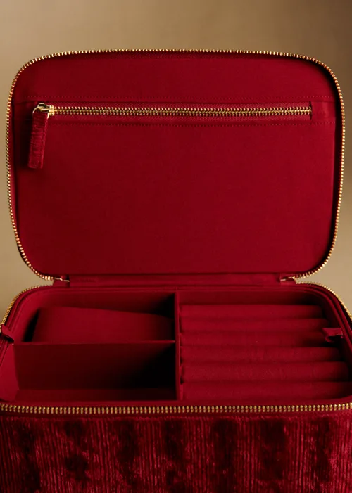 Maxi Vanity velours milleraie - Rouge — image 3