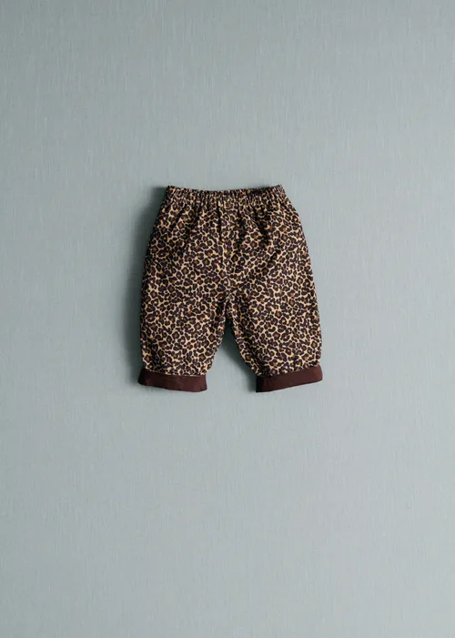 Pantalon Edgar - Léopard Beige — image 2