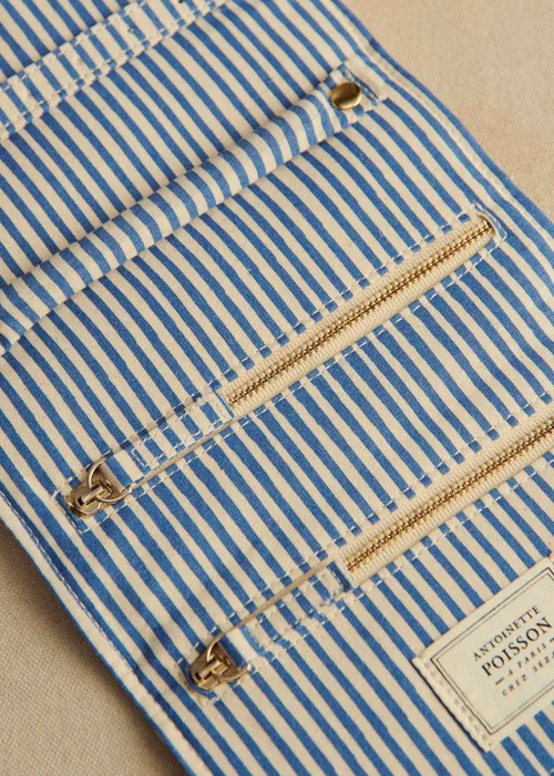 Pochette Bijoux - Sézane x Antoinette Poisson - Imprimé Oiseaux Bleus — image 3
