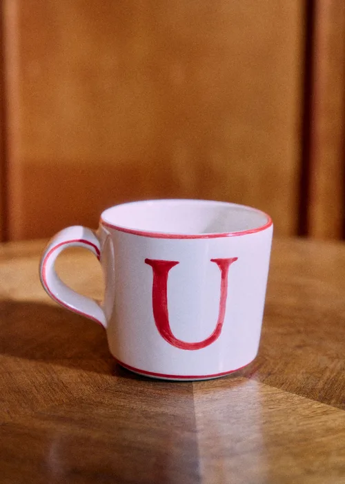 Lettre U Rouge