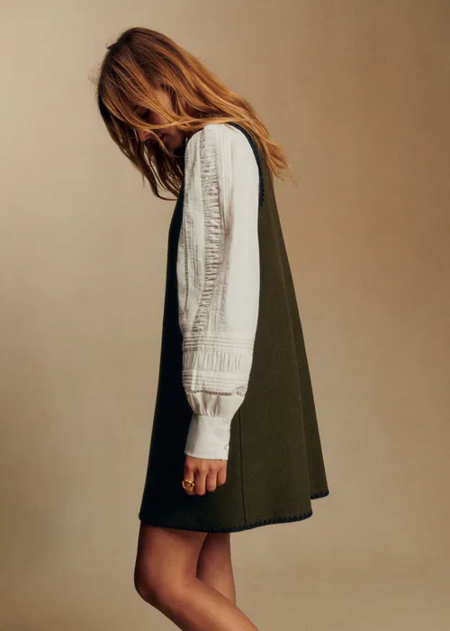 Robe Sanja - Kaki / Noir — image 3