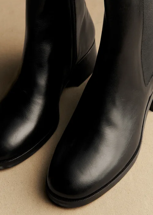 Bottines Low Agnès - Noir Glacé — image 5