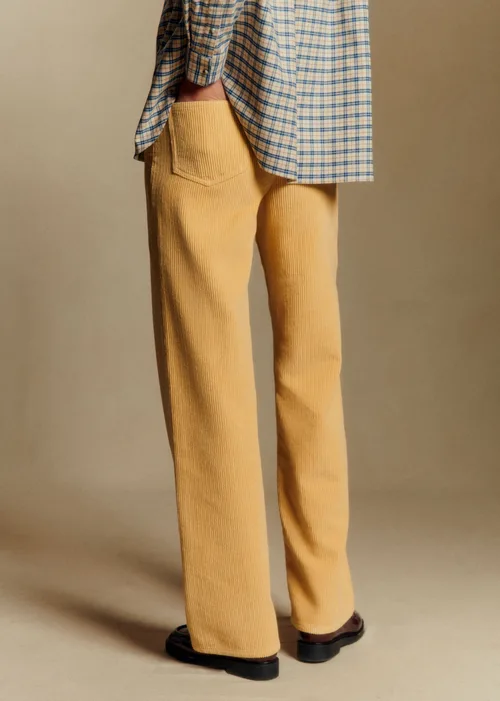 Pantalon Le Wide Leg - Velours Paille — image 4