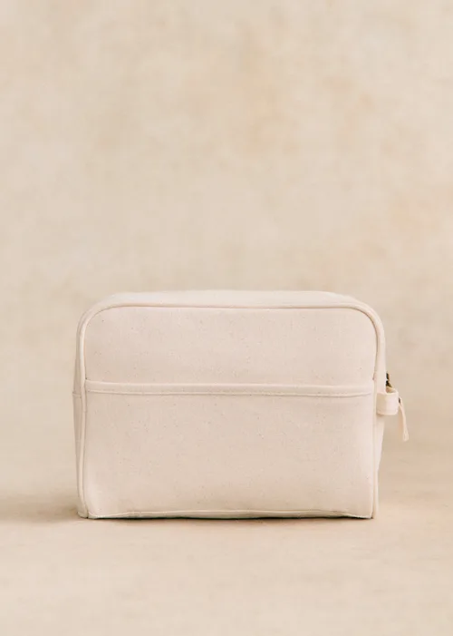 Grande trousse de toilette - Écru — image 3