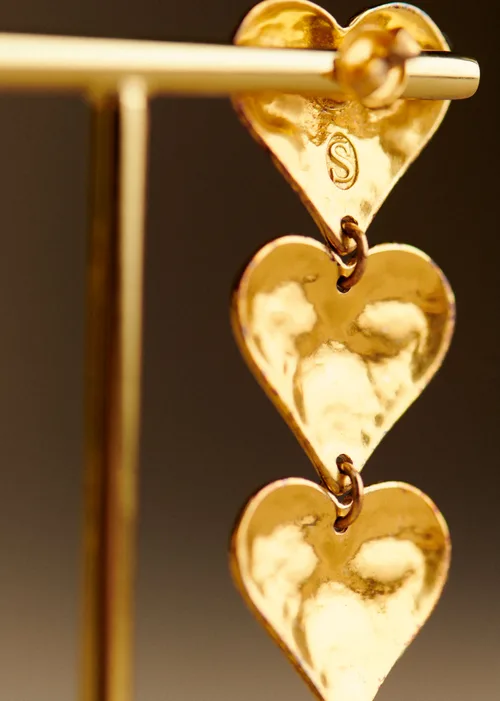 Boucles d'oreilles Erica - Doré — image 3
