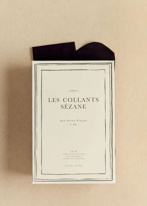 Collants - Noir / Seamless 50D — image 5