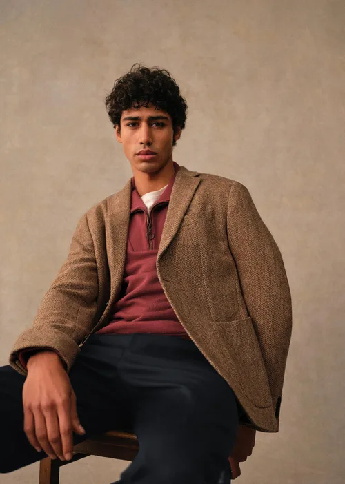 Veste Riddle - Chevrons Camel — image 5