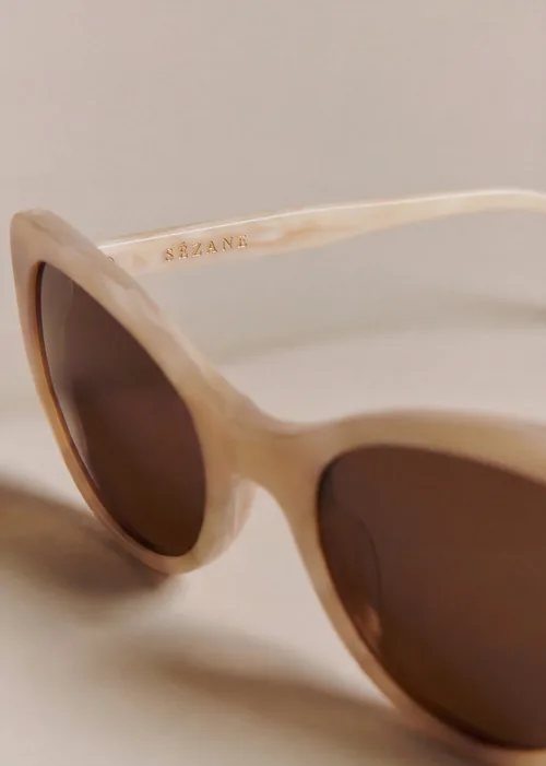Lunettes de soleil Bianca - Ecru — image 5