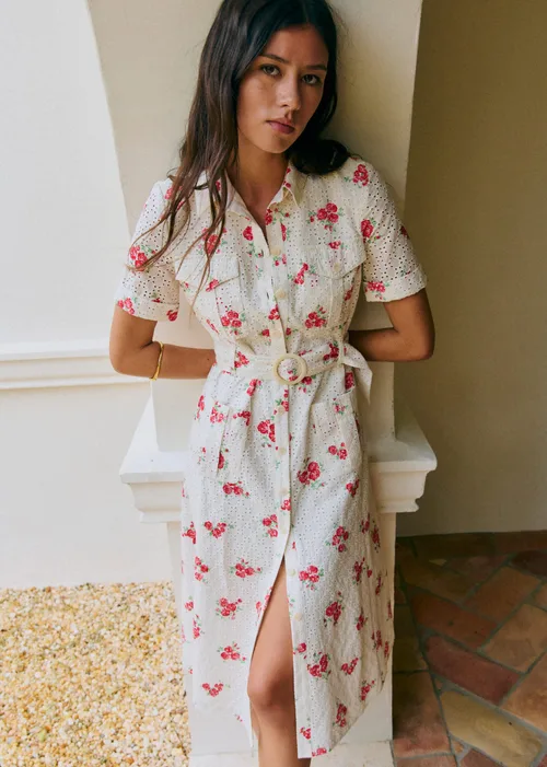 Robe Raquel - Imprimé Rosa Corail — image 3