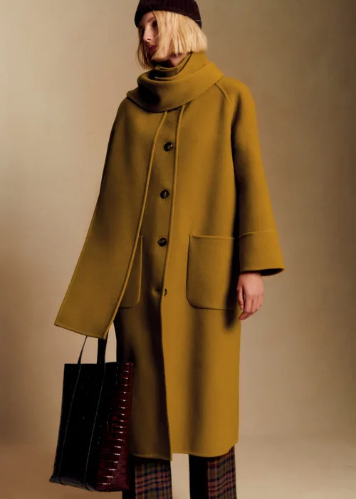 Manteau Kais - Moutarde — image 3