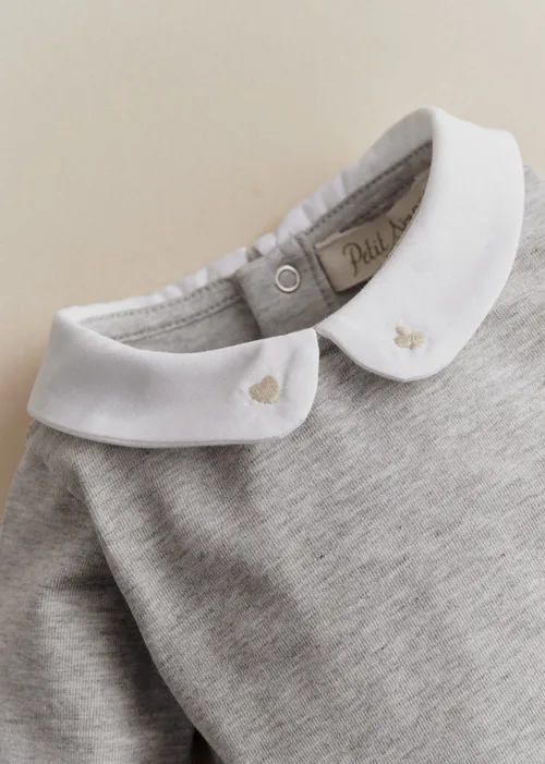 Body Billie - Gris Chiné / Ecru — image 3