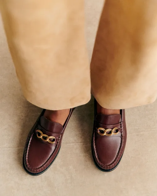 Mocassins Vicky - Chocolat Lisse — image 5