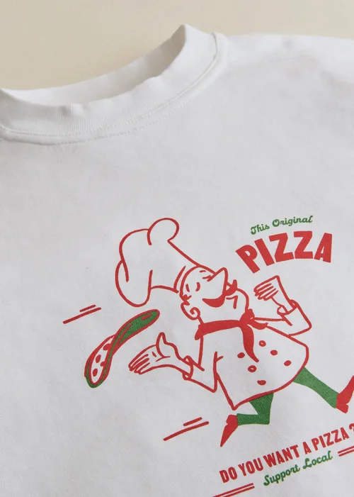 T-Shirt Pizzaiolo - Ecru — image 4