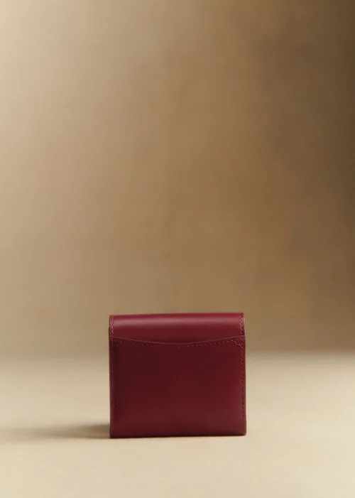Portefeuille Petit Milo - Rouge Carmin Glacé — image 4