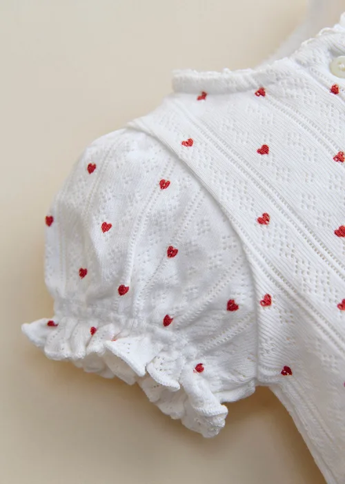T-Shirt Simone - Imprimé Coeur Rouge — image 4