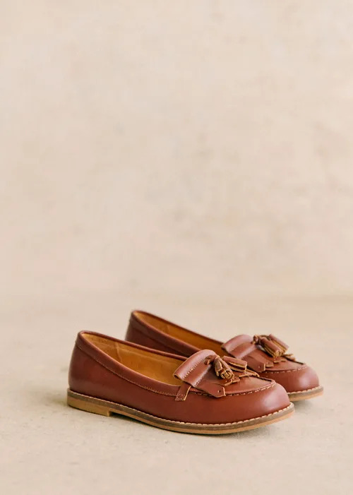 Mocassins Lisa - Cuir Naturel Héritage