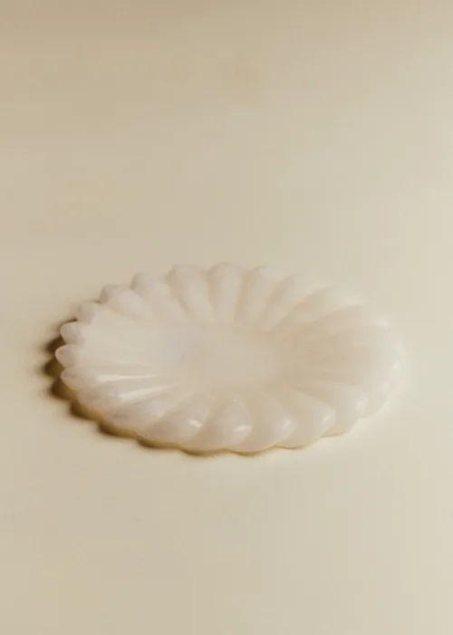 Vide-poche - Grand modèle - Albâtre blanc — image 5