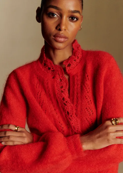 Gilet Angie - Rouge — image 3