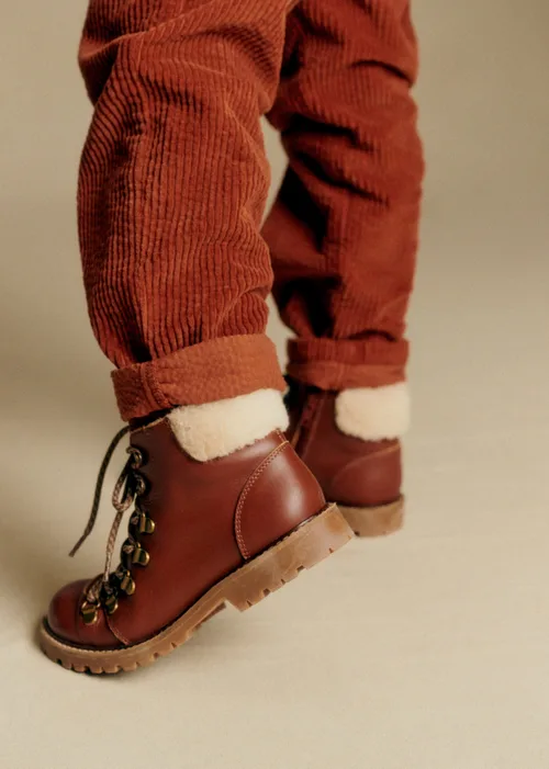 Bottines Sven - Camel Lisse Heritage