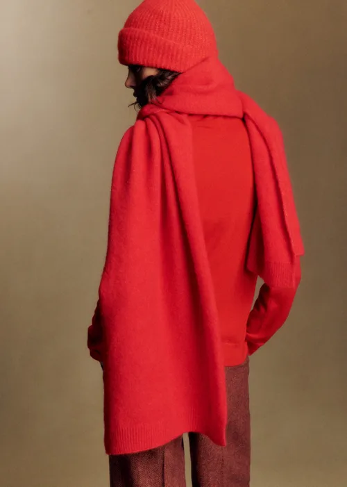 Echarpe Marianne - Rouge — image 3