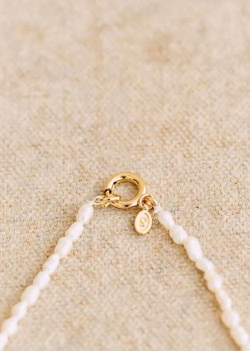 Collier Irma perles - Écru — image 2
