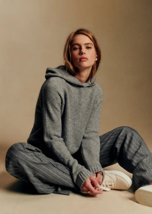 Pantalon Bruce - Rayures Tennis Grise — image 3
