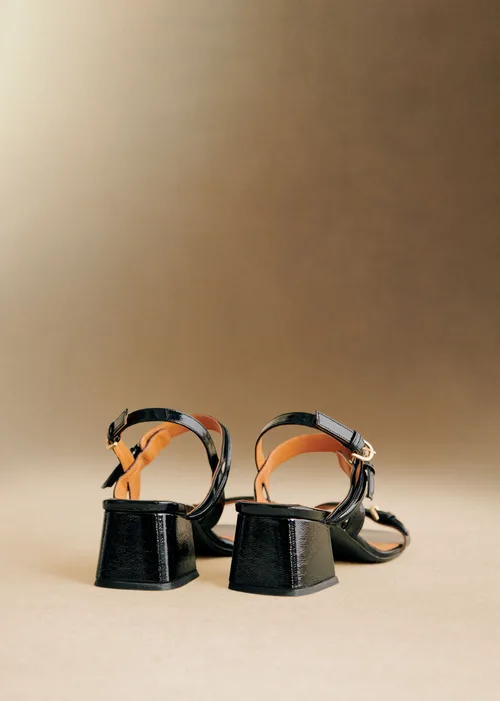 Sandales Ilaria - Noir Vernis — image 4