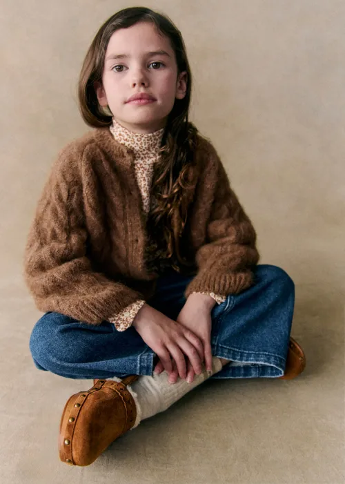 Gilet Orion - Camel Chiné — image 4