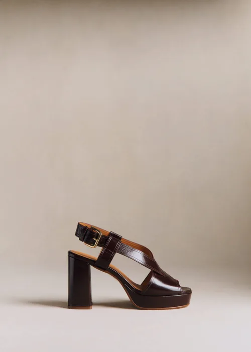 Sandales High ELSA - Chocolat Vintage — image 4