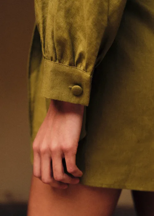 Robe ALICE - Olive Doré — image 3