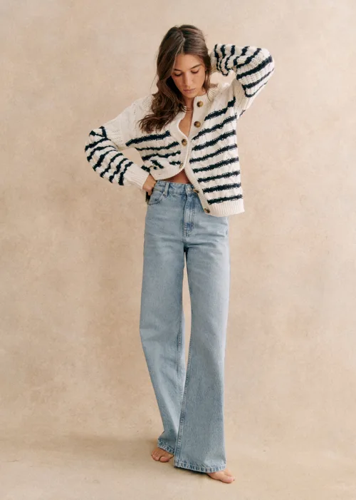 Pantalon Le Wide Leg - Bleu Clair — image 3