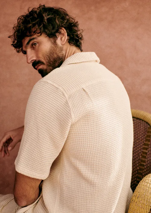 Chemise Holt Gaufrée - Écru — image 2