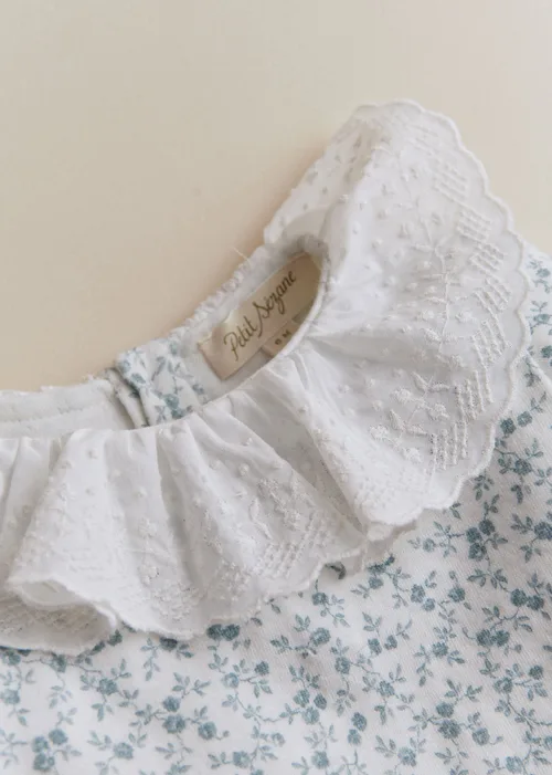 Ensemble Ava - Imprimé Eglantine Bleu — image 3