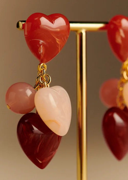 Boucles d'oreilles Freya - Rose Multi — image 4