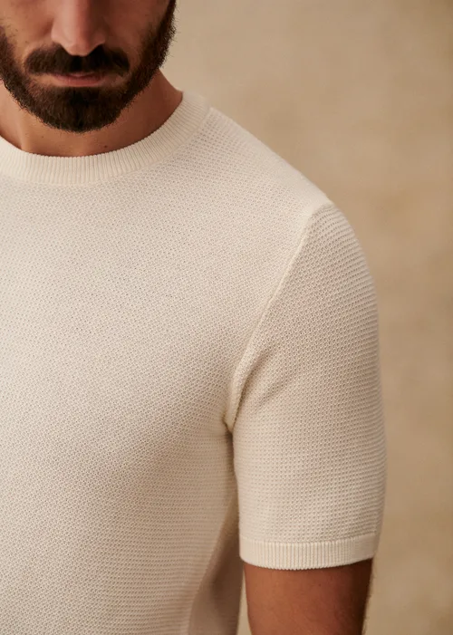 T-Shirt Maille Simeone - Blanc — image 5